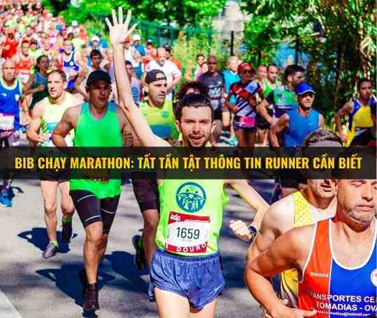 BIB CHẠY MARATHON: TẤT TẦN TẬT THÔNG TIN RUNNER CẦN BIẾT